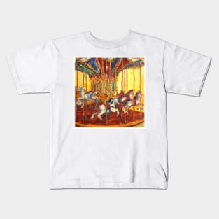 Merry Go Round Kids T-Shirt